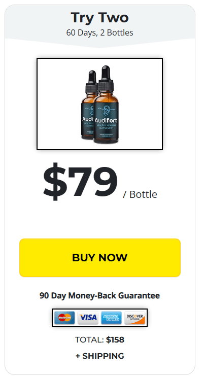 Audifort 2 bottle price