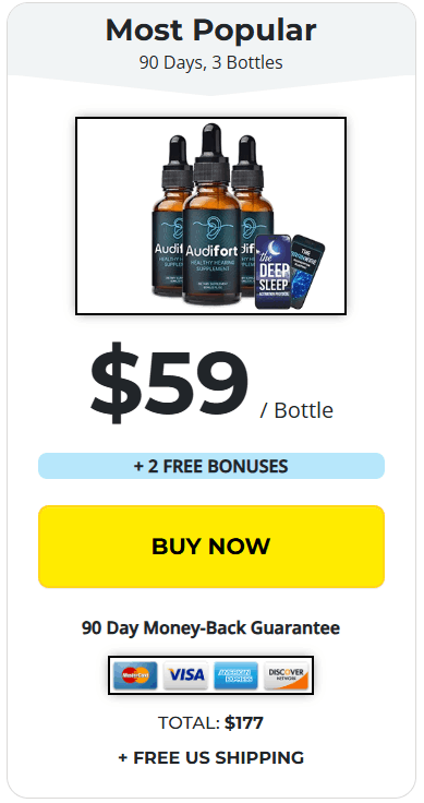 Audifort 3 bottle price